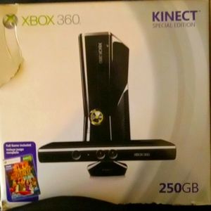 XBOX360 used perfect condition 250GB console ONLY, vintage system.w/box.